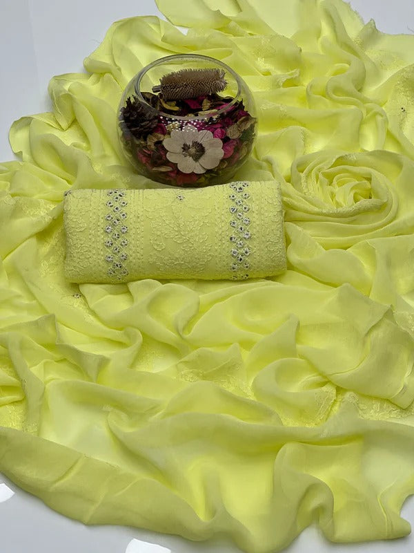 Chiffon Shadow Sheesha 2 piece