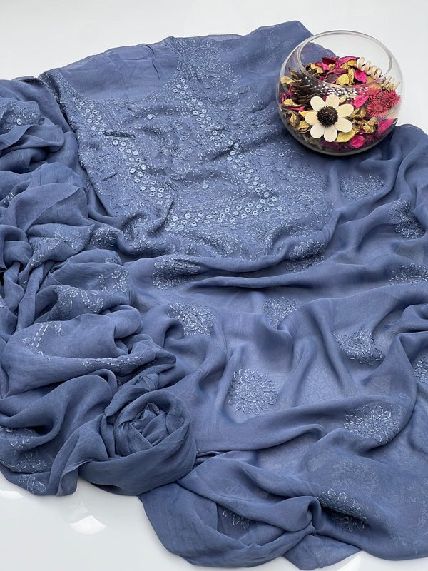 Chiffon Shadow Sheesha 2 piece