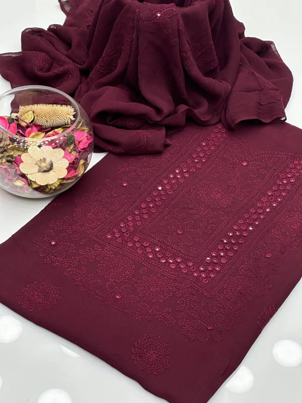 Chiffon Shadow Sheesha 2 piece