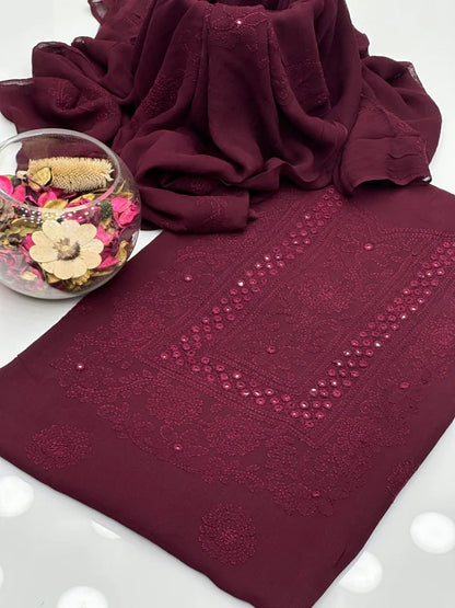 Chiffon Shadow Sheesha 2 piece