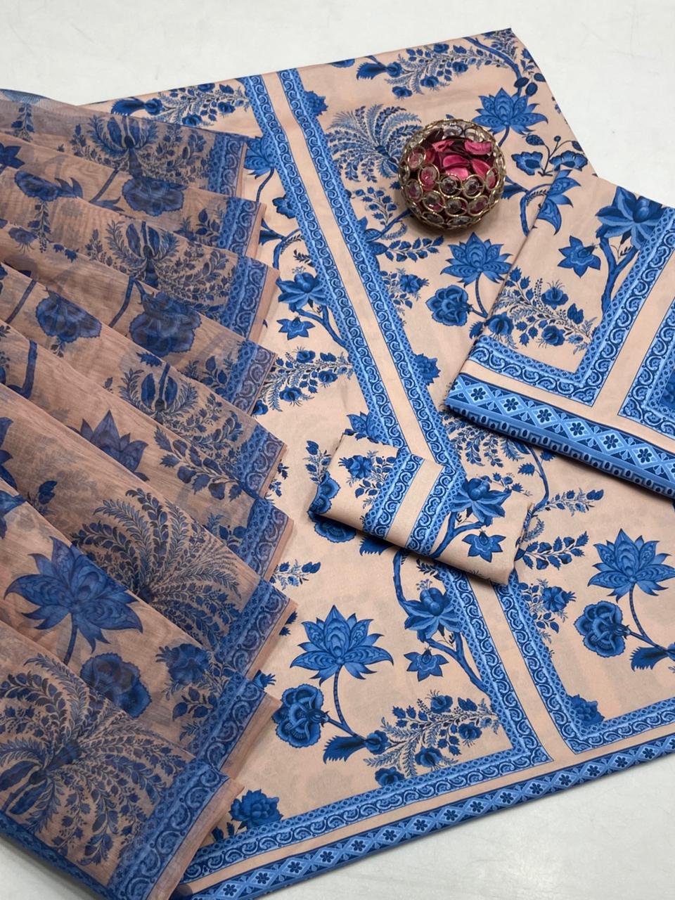 Swiss Monar Lawn fabric suit 3 piece summer collection.